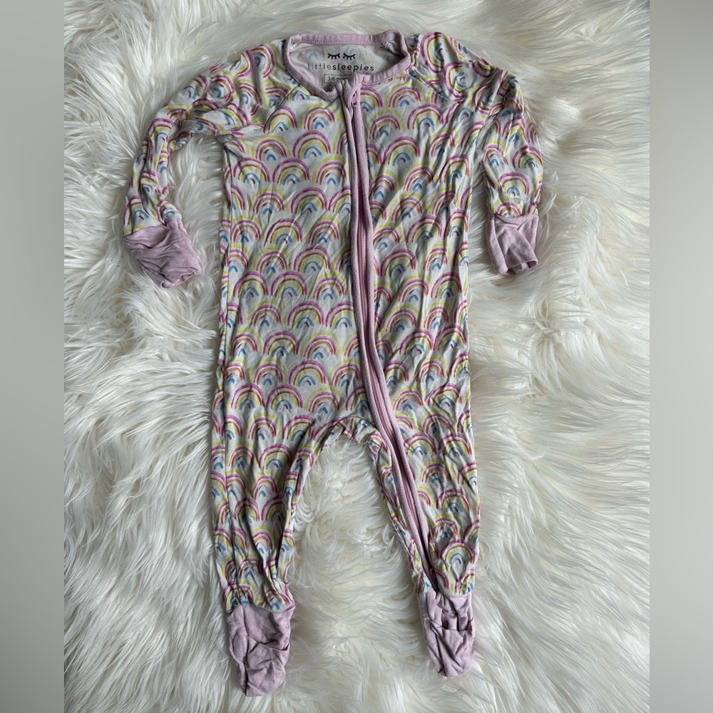 Little Sleepies Pajamas 3-6 Months